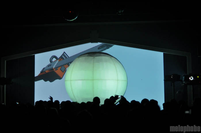 DJ Shadow at Wonder Ballroom, April 26, 2012. Photo by Matt Ellis.