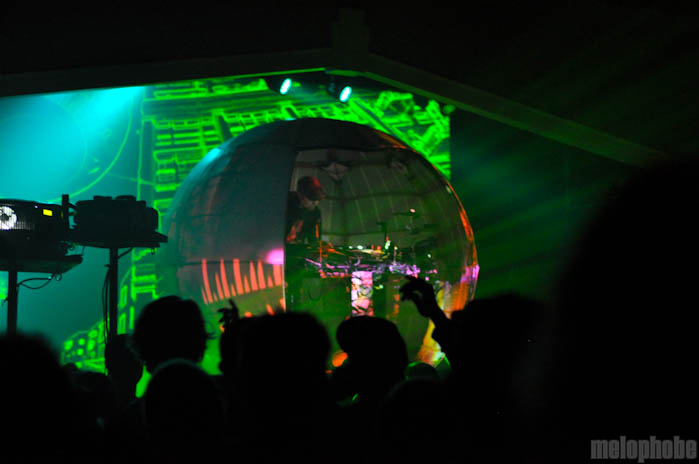 DJ Shadow at Wonder Ballroom, April 26, 2012. Photo by Matt Ellis.