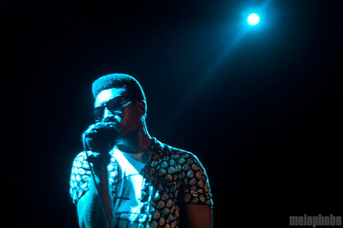 Willis Earl Beal at Music Hall of Williamsburg, April 26, 2012. Photo by Chris Barth.