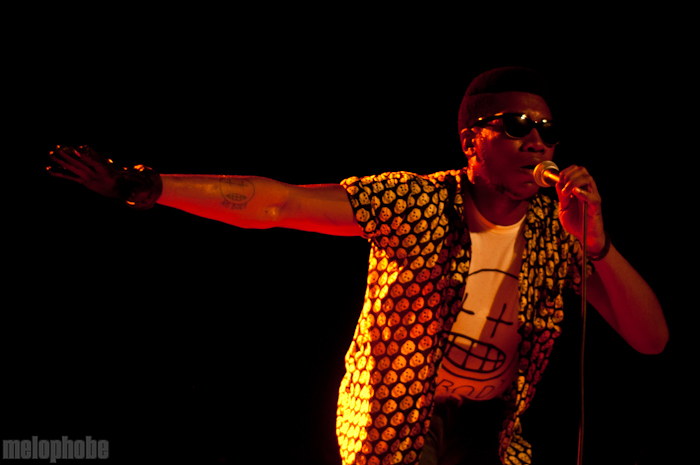 Willis Earl Beal at Music Hall of Williamsburg, April 26, 2012. Photo by Chris Barth.