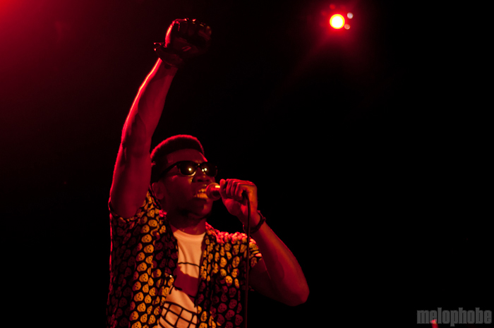 Willis Earl Beal at Music Hall of Williamsburg, April 26, 2012. Photo by Chris Barth.