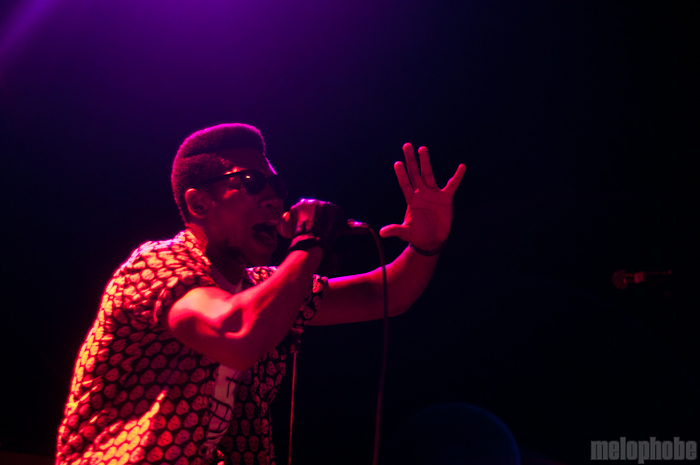 Willis Earl Beal at Music Hall of Williamsburg, April 26, 2012. Photo by Chris Barth.