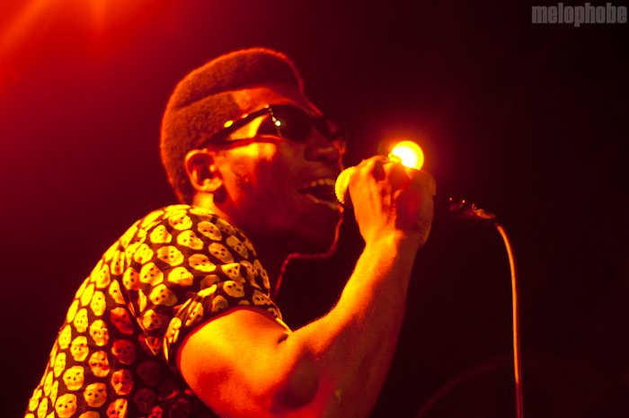 Willis Earl Beal at Music Hall of Williamsburg, April 26, 2012. Photo by Chris Barth.