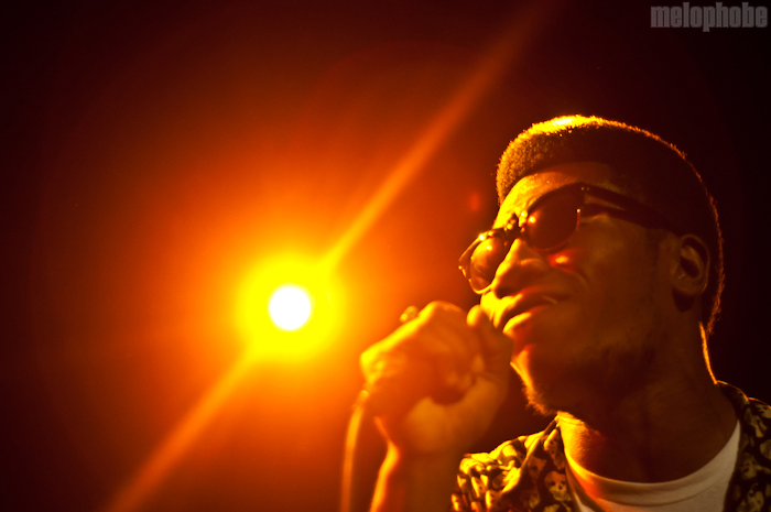 Willis Earl Beal at Music Hall of Williamsburg, April 26, 2012. Photo by Chris Barth.