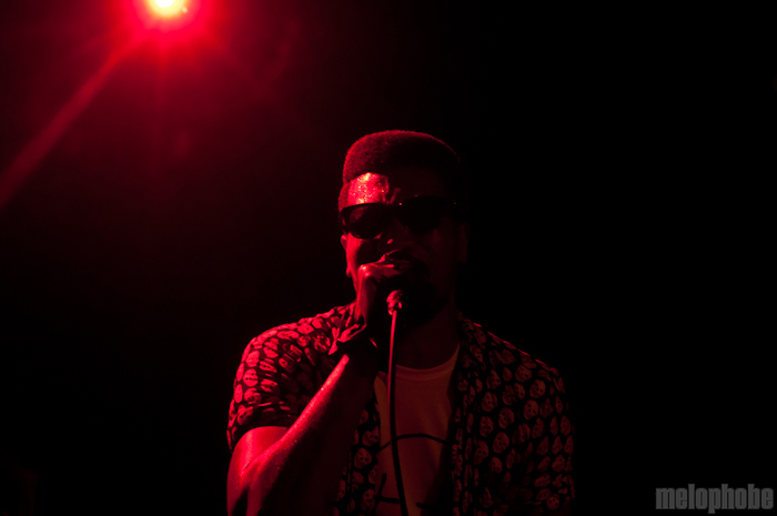 Willis Earl Beal at Music Hall of Williamsburg, April 26, 2012. Photo by Chris Barth.