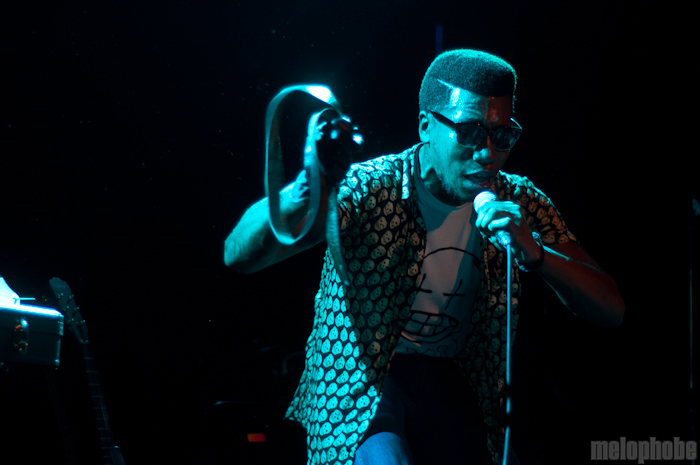 Willis Earl Beal at Music Hall of Williamsburg, April 26, 2012. Photo by Chris Barth.