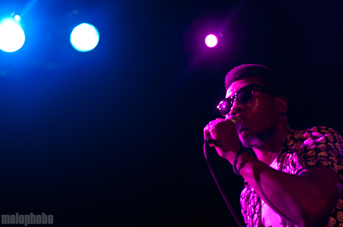 Willis Earl Beal at Music Hall of Williamsburg, April 26, 2012. Photo by Chris Barth.