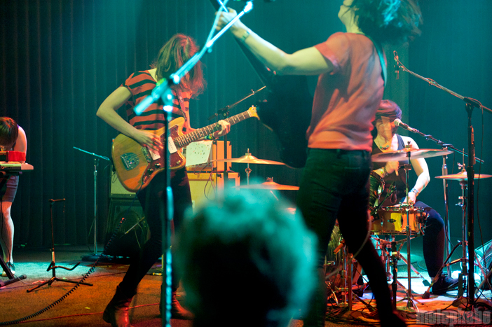 Wild Flag at Crystal Ballroom, May 4, 2012. Photo by Colin McLaughlin.