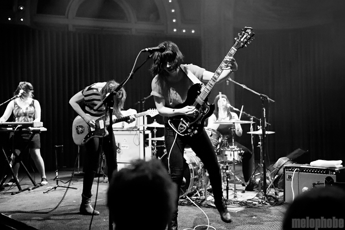Wild Flag at Crystal Ballroom, May 4, 2012. Photo by Colin McLaughlin.