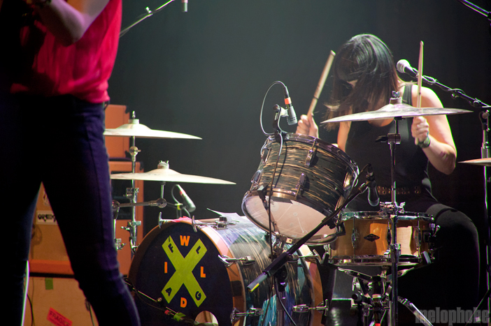 Wild Flag at Crystal Ballroom, May 4, 2012. Photo by Colin McLaughlin.