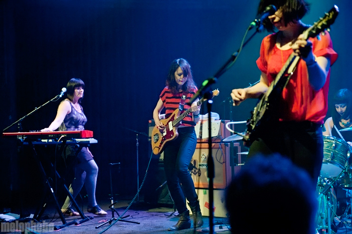Wild Flag at Crystal Ballroom, May 4, 2012. Photo by Colin McLaughlin.