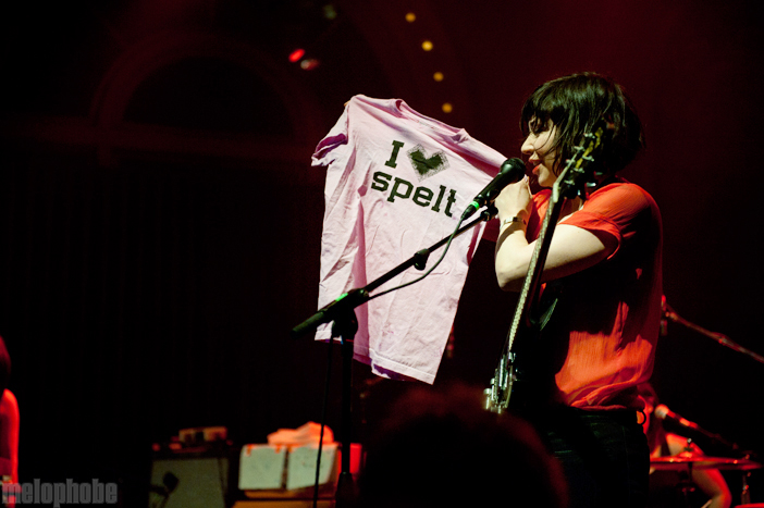 Wild Flag at Crystal Ballroom, May 4, 2012. Photo by Colin McLaughlin.