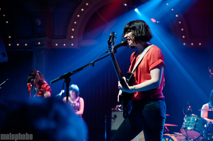 Wild Flag at Crystal Ballroom, May 4, 2012. Photo by Colin McLaughlin.