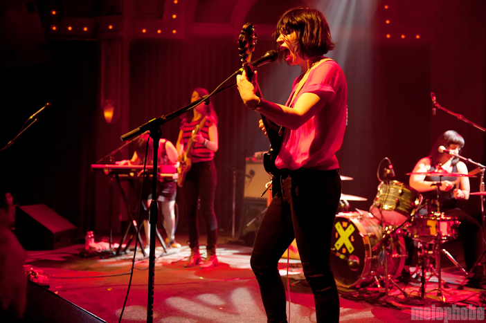 Wild Flag at Crystal Ballroom, May 4, 2012. Photo by Colin McLaughlin.