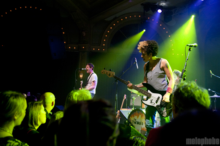 The Thermals at Crystal Ballroom, May 4, 2012. Photo by Colin McLaughlin.