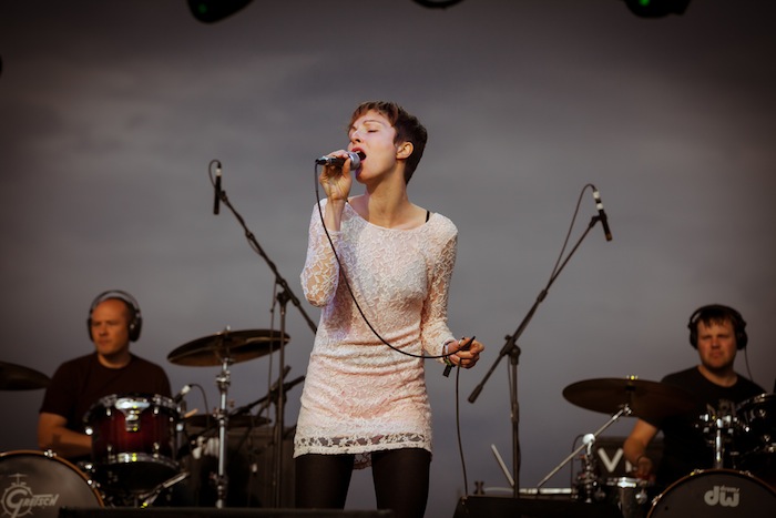 Poliça at Bigfoot Stage, May 25, 2012. Photo by Christopher Nelson.