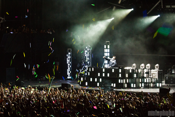 Pretty Lights at Main Stage, May 25, 2012. Photo by Troy Dunham.