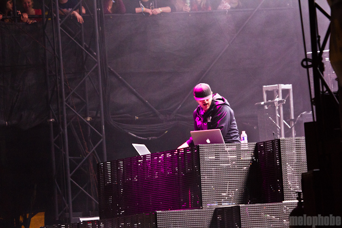 Pretty Lights at Main Stage, May 25, 2012. Photo by Troy Dunham.