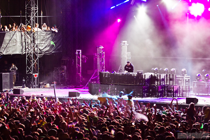 Pretty Lights at Main Stage, May 25, 2012. Photo by Troy Dunham.