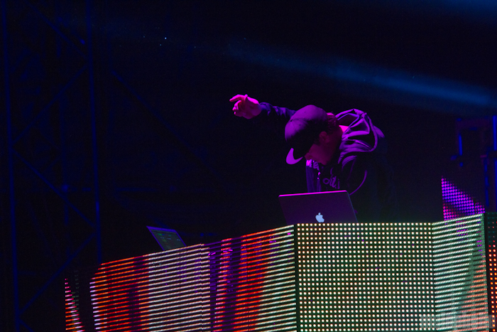 Pretty Lights at Main Stage, May 25, 2012. Photo by Troy Dunham.
