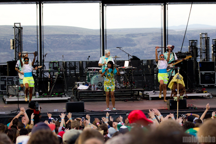 Santigold at Main Stage, May 25, 2012. Photo by Troy Dunham.