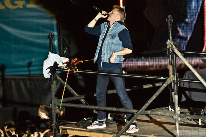 Macklemore, June 1, 2012. Photo by Troy Dunham.