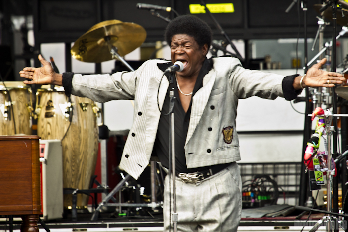 Charles Bradley & His Extraordinaires at Main Stage, May 26, 2012. Photo by Troy Dunham.