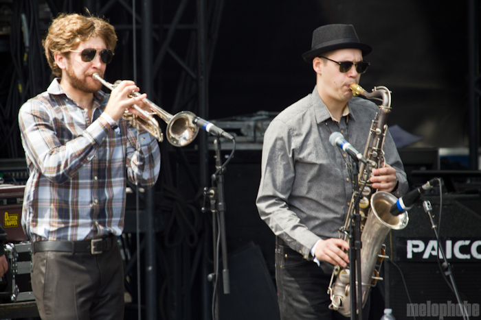 Charles Bradley & His Extraordinaires at Main Stage, May 26, 2012. Photo by Troy Dunham.