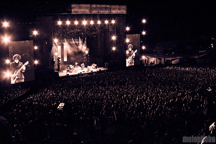 Jack White at Main Stage, May 26, 2012. Photo by Troy Dunham.