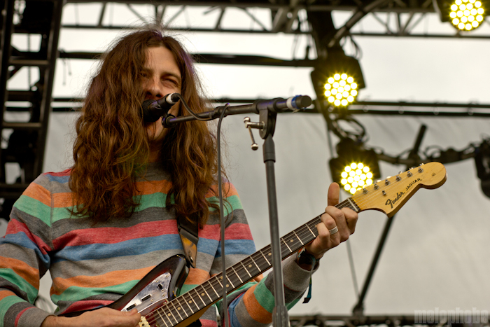 Kurt Vile and the Violators at Bigfoot Stage, May 26, 2012. Photo by Christopher Nelson and Troy Dunham.