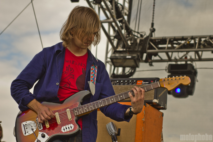 Kurt Vile and the Violators at Bigfoot Stage, May 26, 2012. Photo by Christopher Nelson and Troy Dunham.
