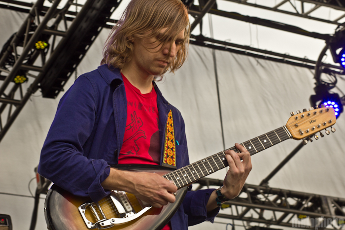 Kurt Vile and the Violators at Bigfoot Stage, May 26, 2012. Photo by Christopher Nelson and Troy Dunham.