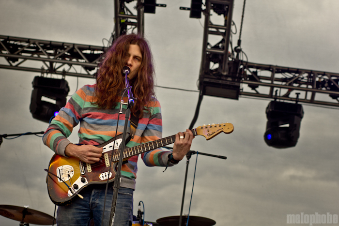 Kurt Vile and the Violators at Bigfoot Stage, May 26, 2012. Photo by Christopher Nelson and Troy Dunham.