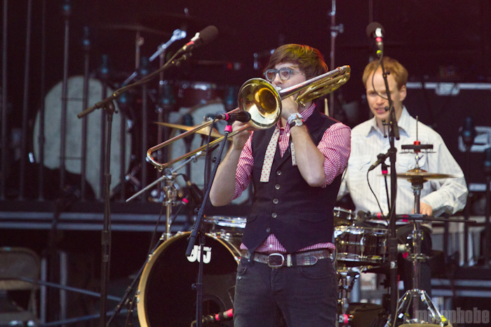 Beirut - Main Stage. Photo by Troy Dunham.