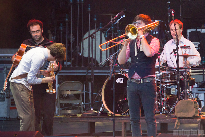 Beirut - Main Stage. Photo by Troy Dunham.