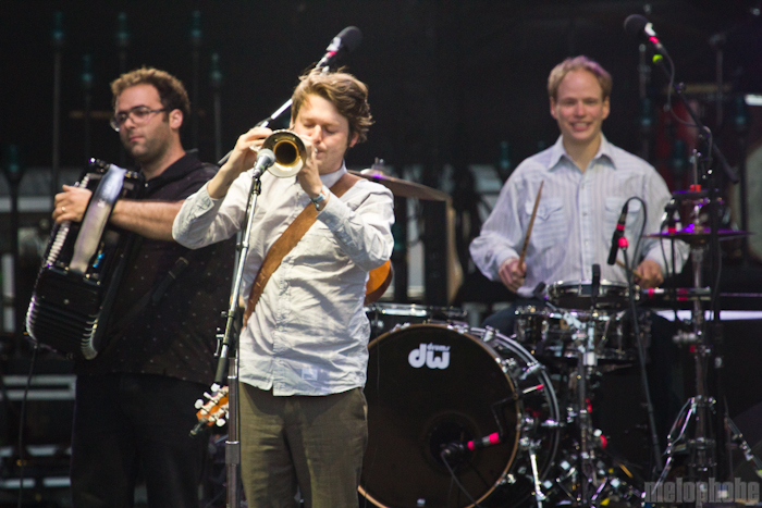 Beirut - Main Stage. Photo by Troy Dunham.