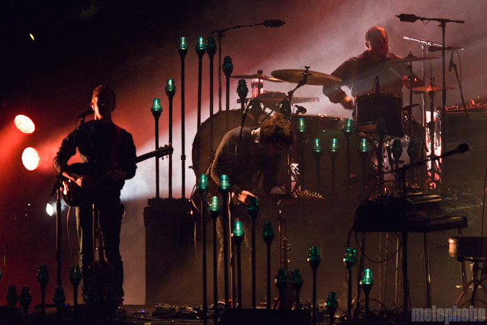 Bon Iver at Main Stage, May 27, 2012. Photo by Troy Dunham.