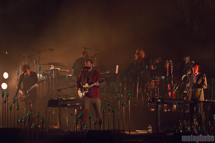 Bon Iver at Main Stage, May 27, 2012. Photo by Troy Dunham.
