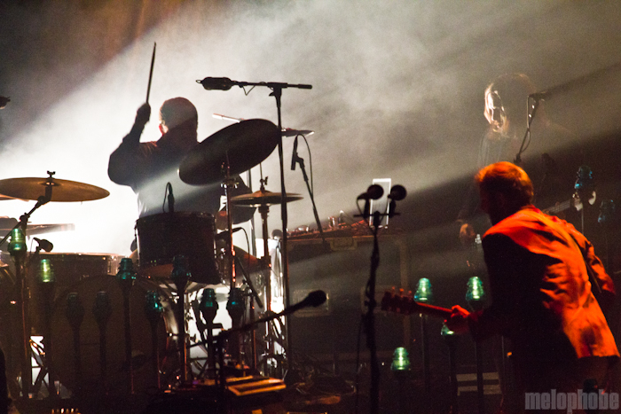 Bon Iver at Main Stage, May 27, 2012. Photo by Troy Dunham.