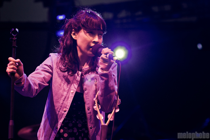 Little Dragon at Bigfoot Stage, May 27, 2012. Photo by Troy Dunham.