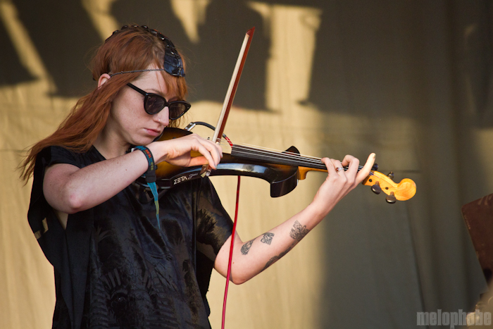 Zola Jesus, June 3, 2012. Photo by Troy Dunham.
