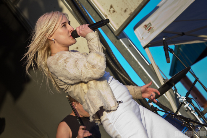 Zola Jesus, June 3, 2012. Photo by Troy Dunham.