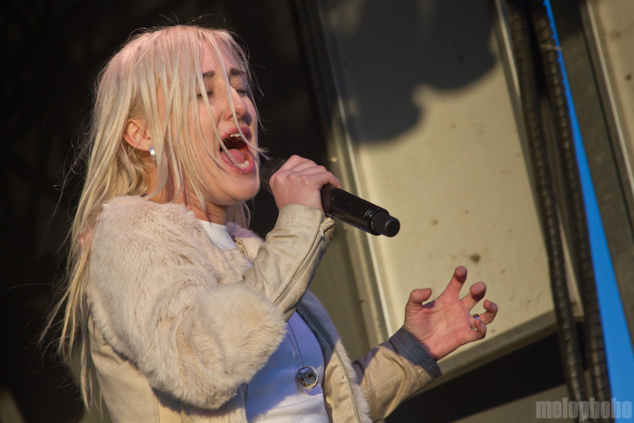 Zola Jesus, June 3, 2012. Photo by Troy Dunham.