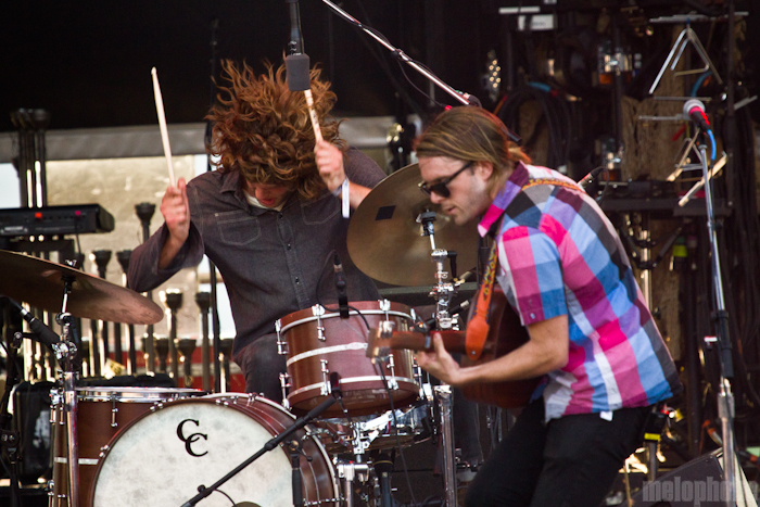 The Head and The Heart at Main Stage, May 27, 2012. Photo by Troy Dunham.