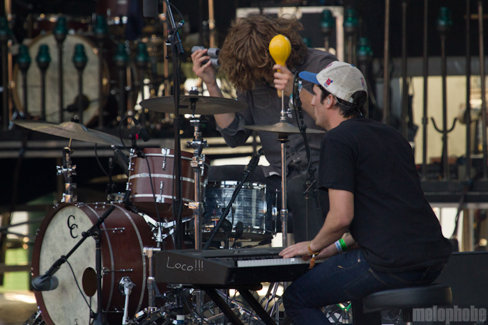 The Head and The Heart at Main Stage, May 27, 2012. Photo by Troy Dunham.
