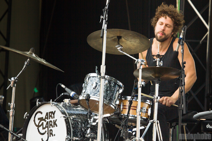 Gary Clark, Jr at Main Stage, May 28, 2012. Photo by Troy Dunham.