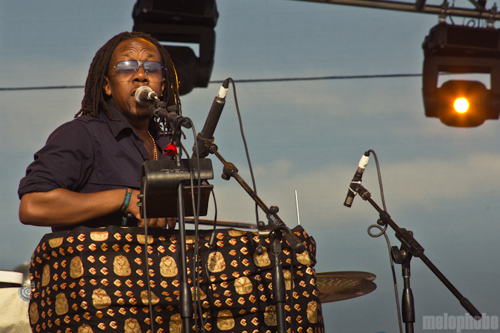 Shabazz Palaces, May 28, 2012. Photo by Troy Dunham.
