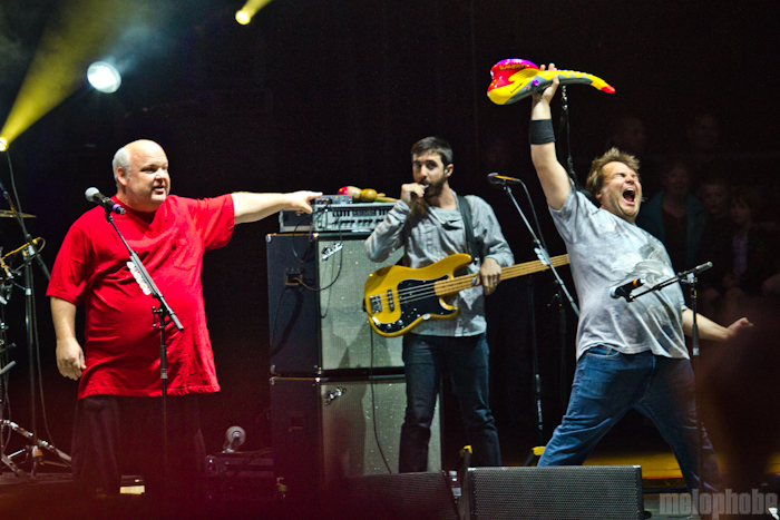 Tenacious D at Main Stage, May 28, 2012. Photo by Troy Dunham.