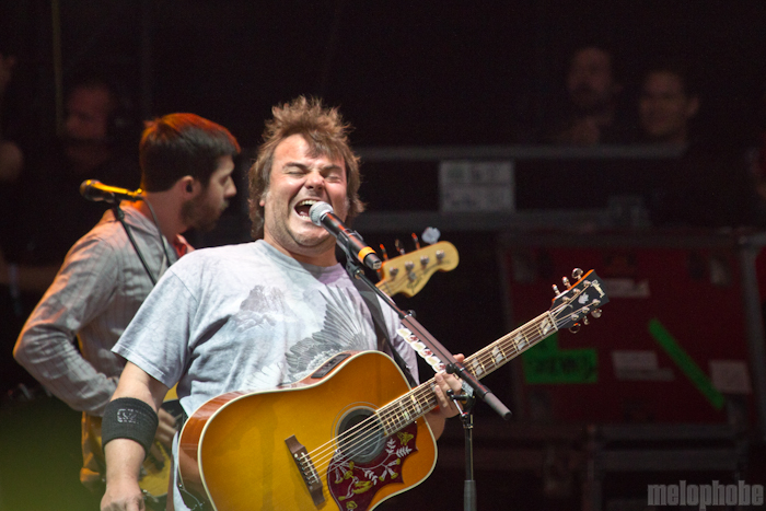 Tenacious D at Main Stage, May 28, 2012. Photo by Troy Dunham.