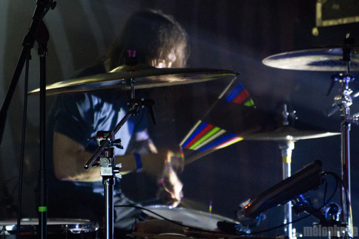 A Place to Bury Strangers at Doug Fir Lounge, June 10, 2012. Photo by Jasper Croome.